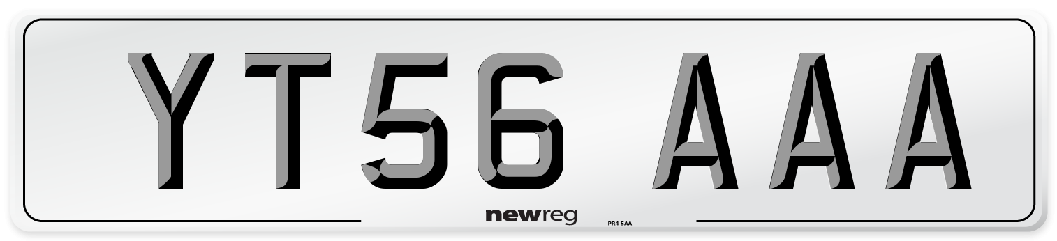 YT56 AAA Number Plate from New Reg